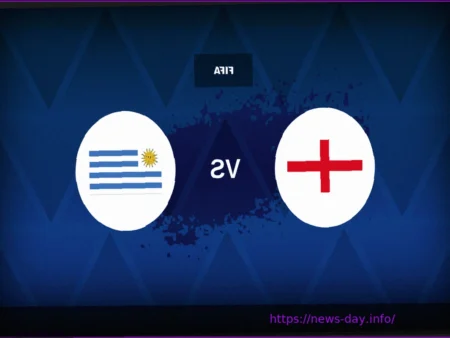 England v Uruguay: Line-ups, stats and preview