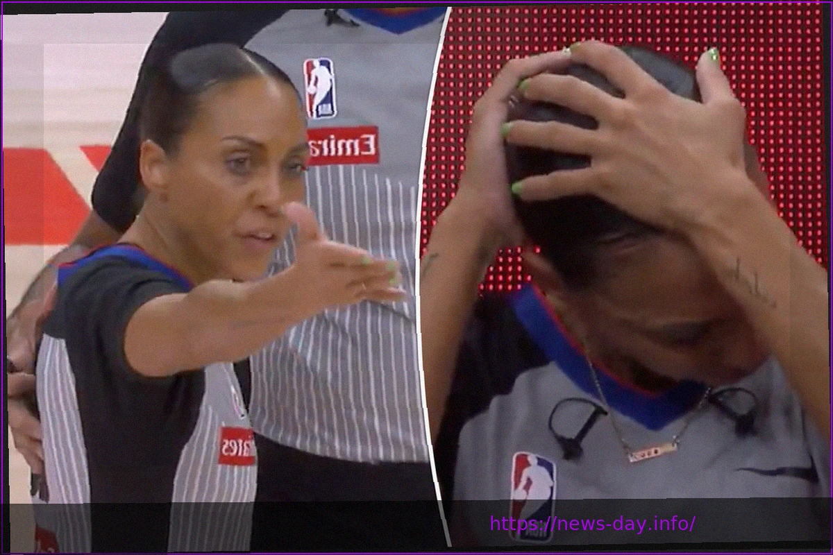 Preview NBA referee fumes after getting injured by camera operator in bizarre scene