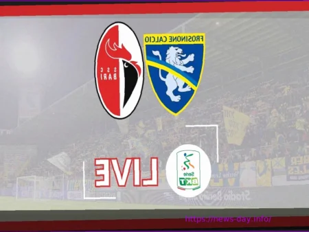 Frosinone vs Bari: Live Updates & Official Lineups Revealed