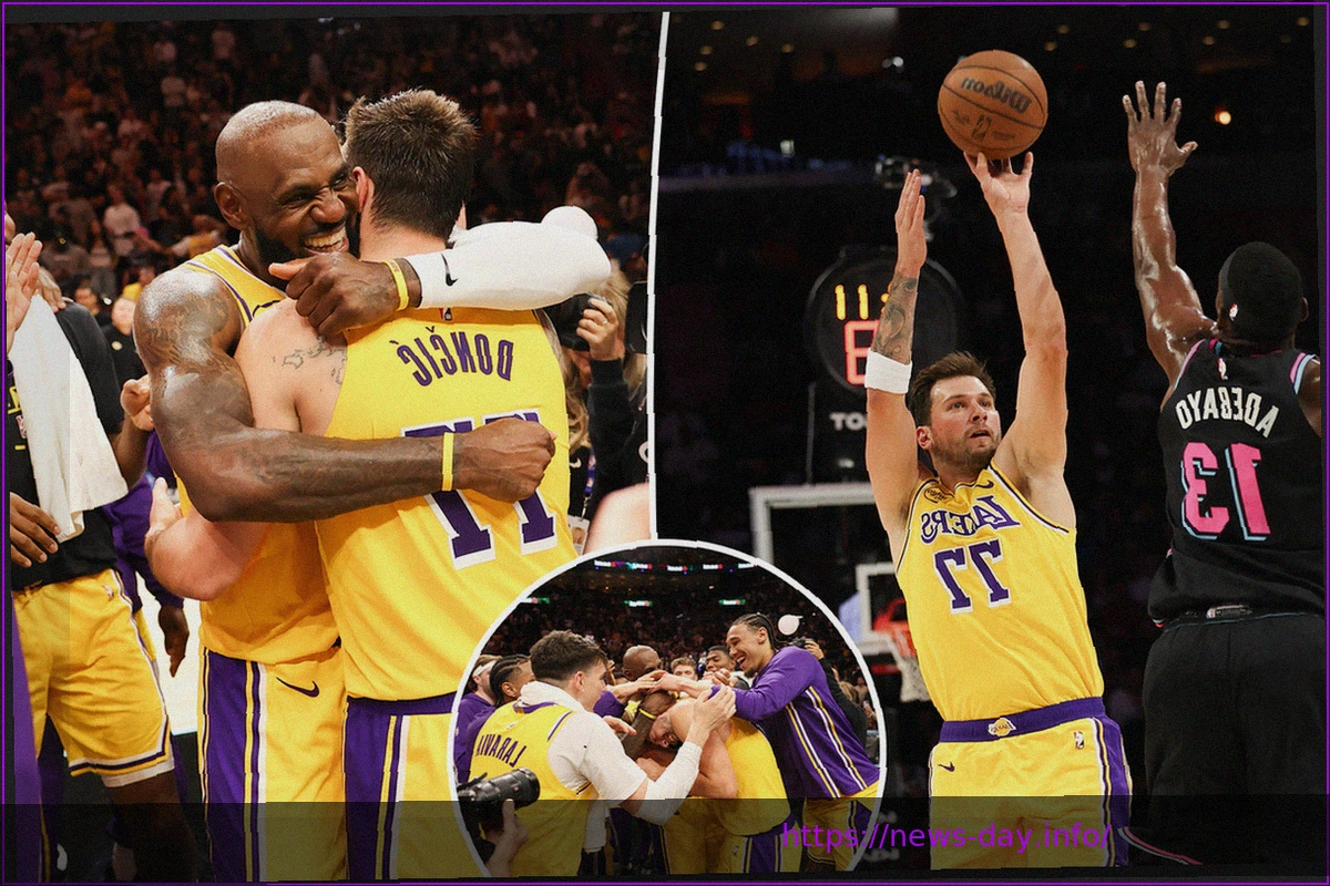 Preview Inside Lakers star Luka Doncic’s improbable 100 points in 25 hours