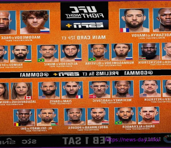 MATCH! TV Confirms Live Broadcast of Major UFC Fight Night 270 Tournament