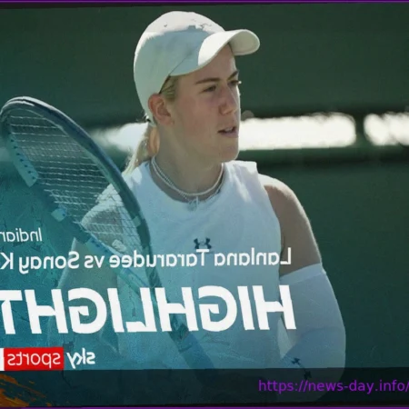 Sonay Kartal Triumphs Over Lanlana Tararudee at Indian Wells WTA