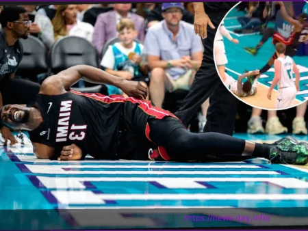 Bam Adebayo Suffers Back Injury in Play-In Game