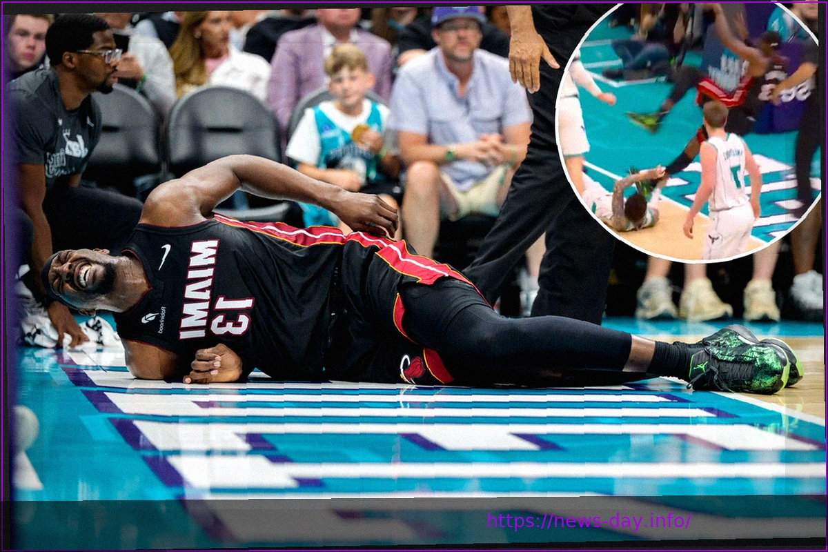 Preview Bam Adebayo Suffers Back Injury in Play-In Game