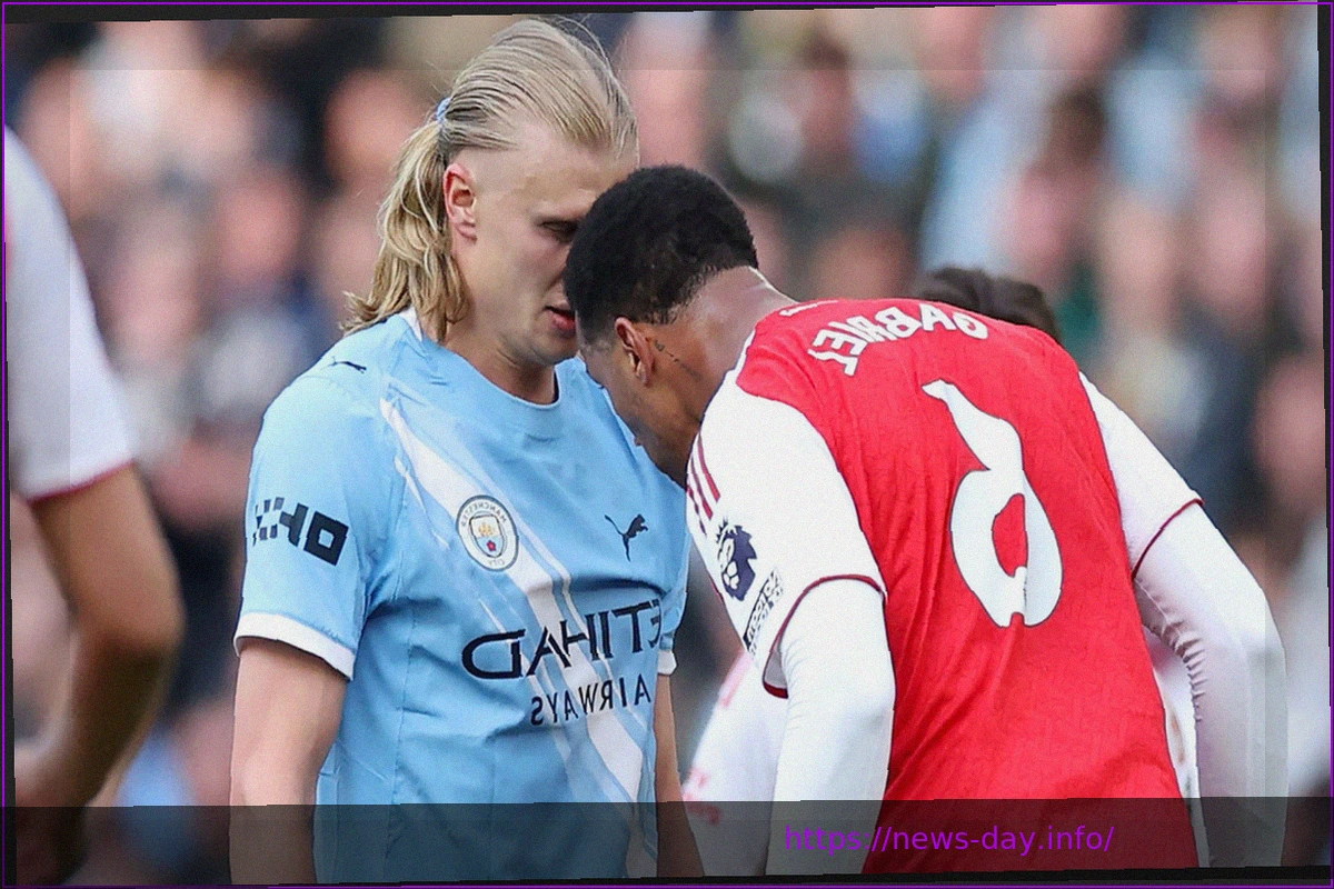 Preview Haaland: If I go down like everyone else, Gabriel gets a red card