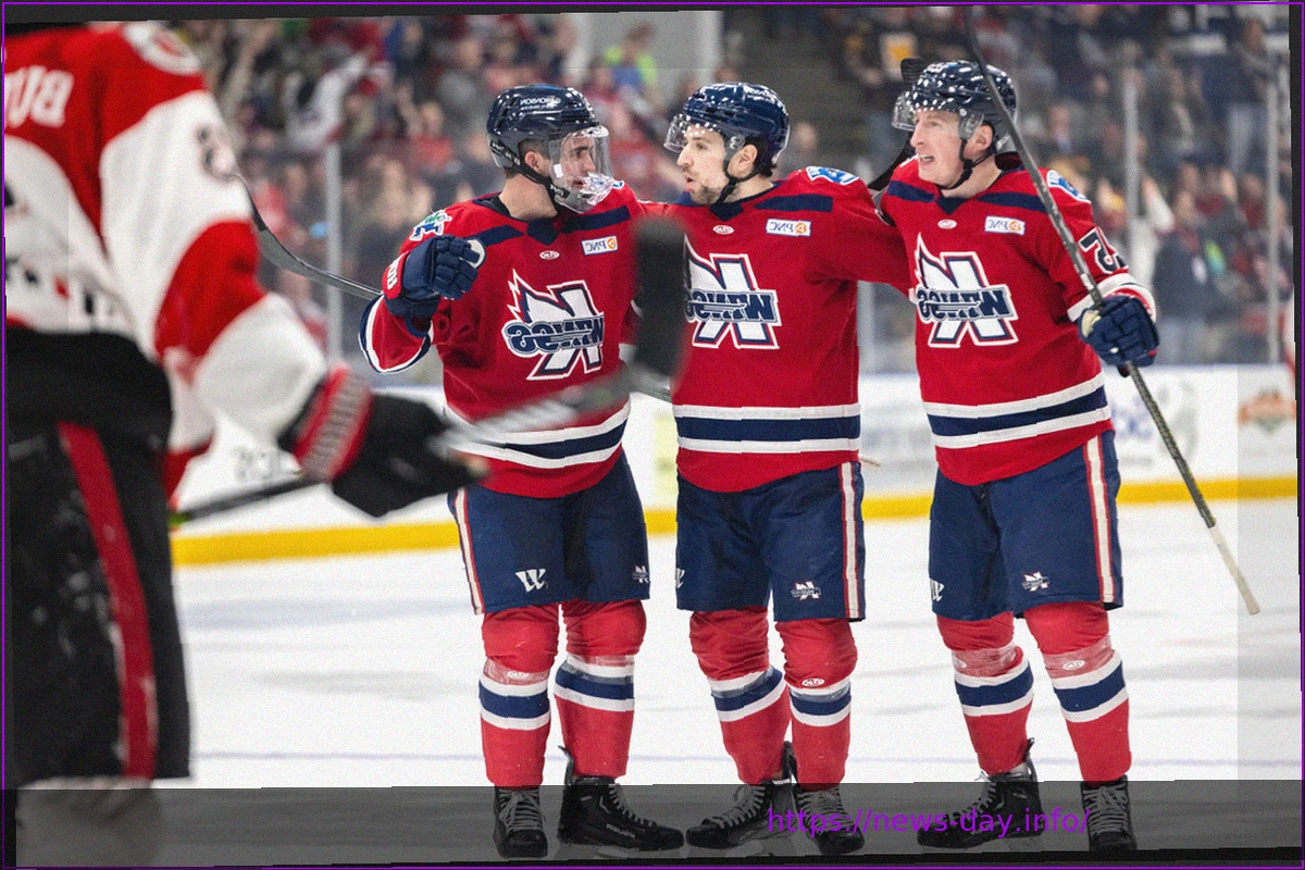 Preview Kalamazoo Wings Clinch Road Win Against Bloomington Bison