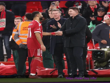 Steven Gerrard Sheds Light on Salah Interactions Amidst His Liverpool Farewell