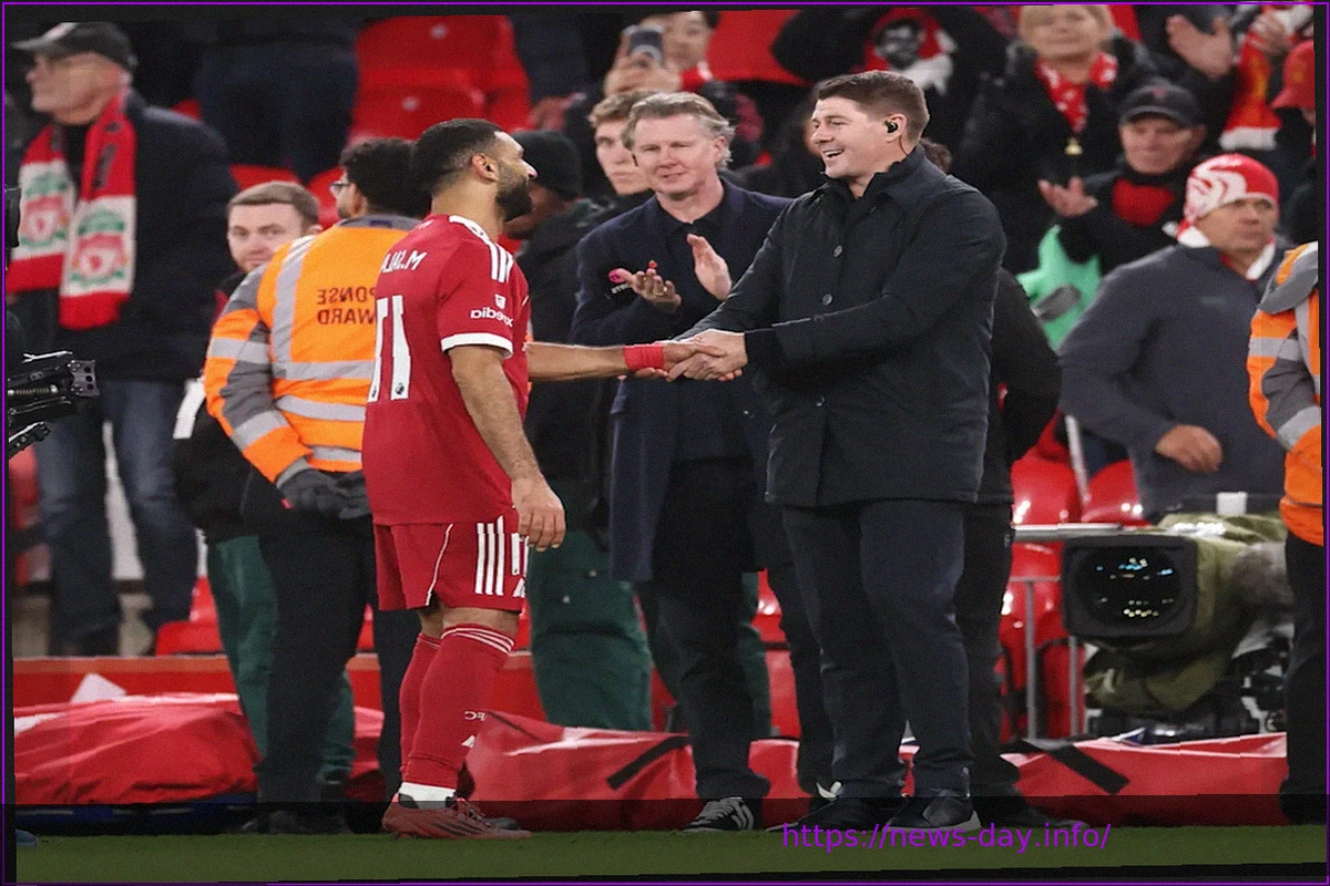 Preview Steven Gerrard Sheds Light on Salah Interactions Amidst His Liverpool Farewell