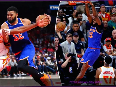 Проблема совместимости Митчелла Робинсона и Карла-Энтони Таунса для Нью-Йорк Никс