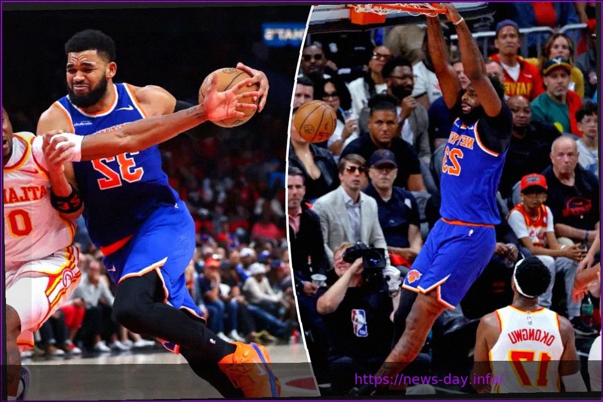 Preview Проблема совместимости Митчелла Робинсона и Карла-Энтони Таунса для Нью-Йорк Никс