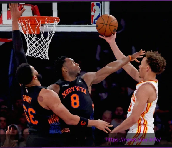 Knicks Collapse in Stunning Game 2 Loss to Let Hawks Even Series