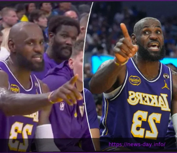 LeBron James’ Stern Warning to Warriors Fans During Lakers Game