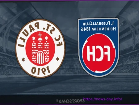 Прямая трансляция: 1. FC Хайденхайм 1846 против ФК Санкт-Паули – Бундеслига