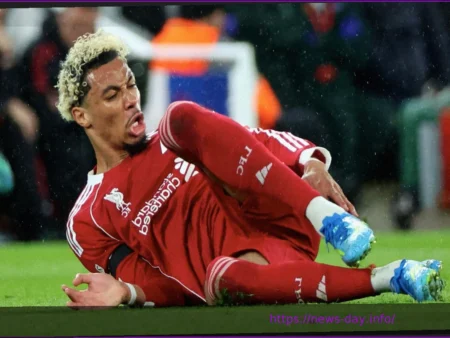 Hugo Ekitike Faces Potential Six-Month Layoff with Suspected Achilles Injury