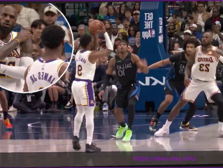 LeBron James Publicly Addresses Son Bronny’s Mistake During Lakers’ Loss to Mavericks