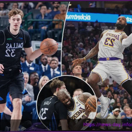 Lakers, Led by LeBron James, Fall to Cooper Flagg’s Mavericks in First Game Without Injured Doncic, Reaves
