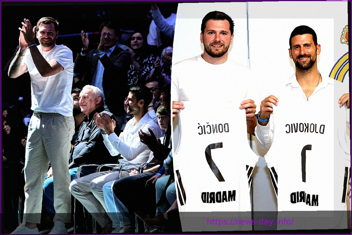 Preview Luka Doncic Spotted in Europe at Real Madrid Basketball Game with Tennis Superstar