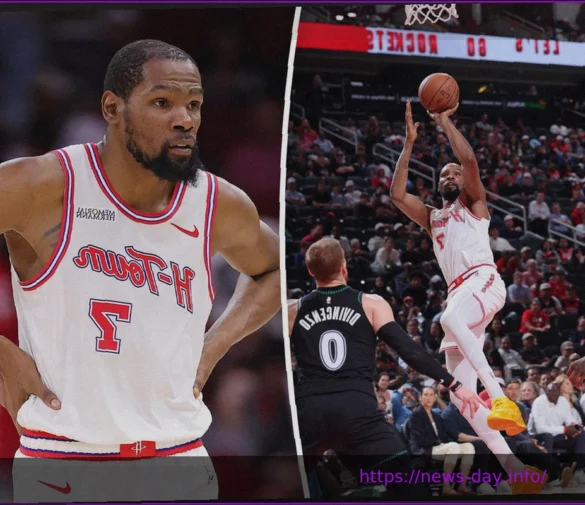 Kevin Durant Returns for Rockets in Game 2 Against Lakers