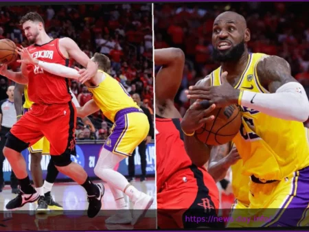 Lakers уверенно побеждают Rockets в третьем матче, увеличивая преимущество в серии