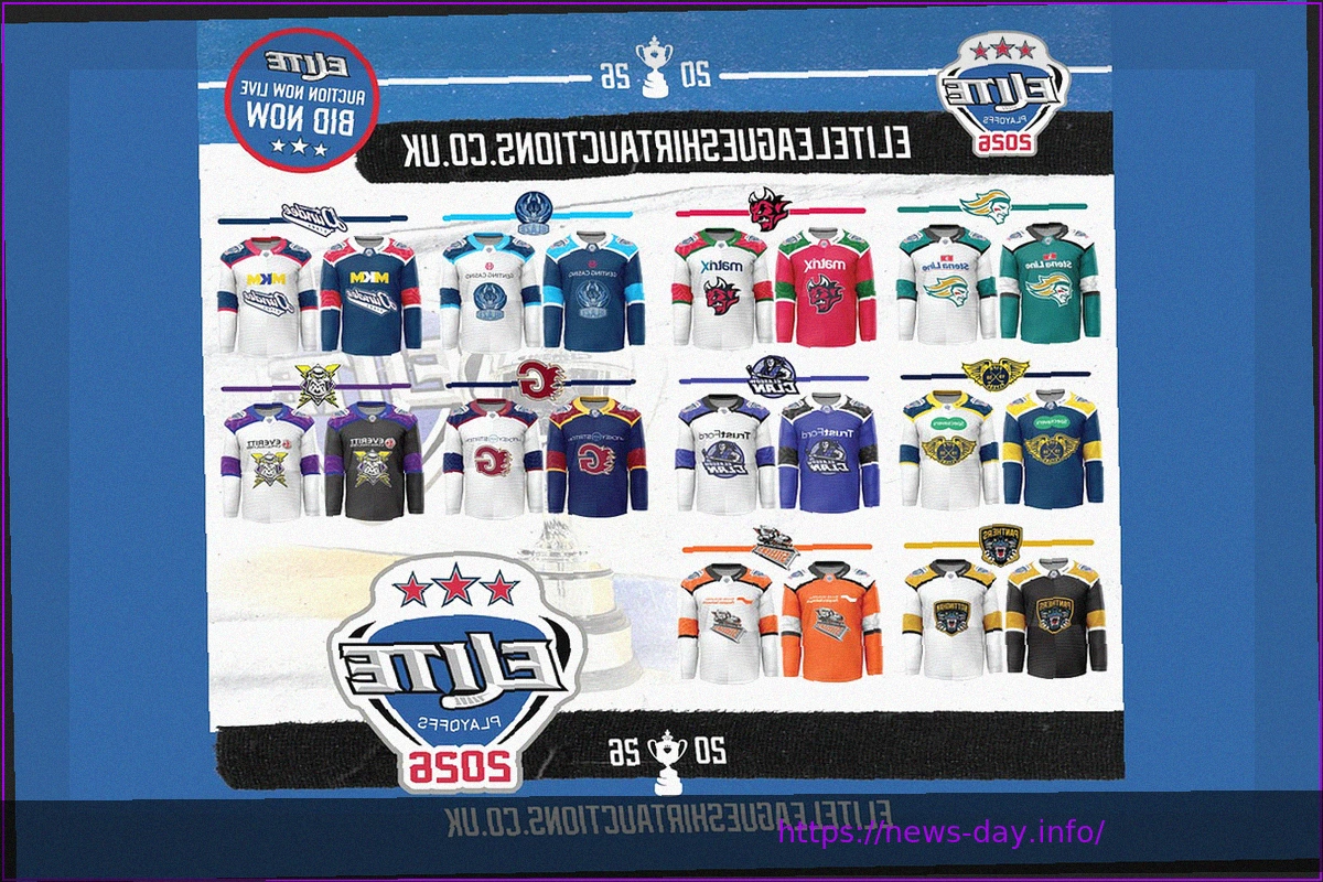 Preview EIHL Shirt auction now LIVE!