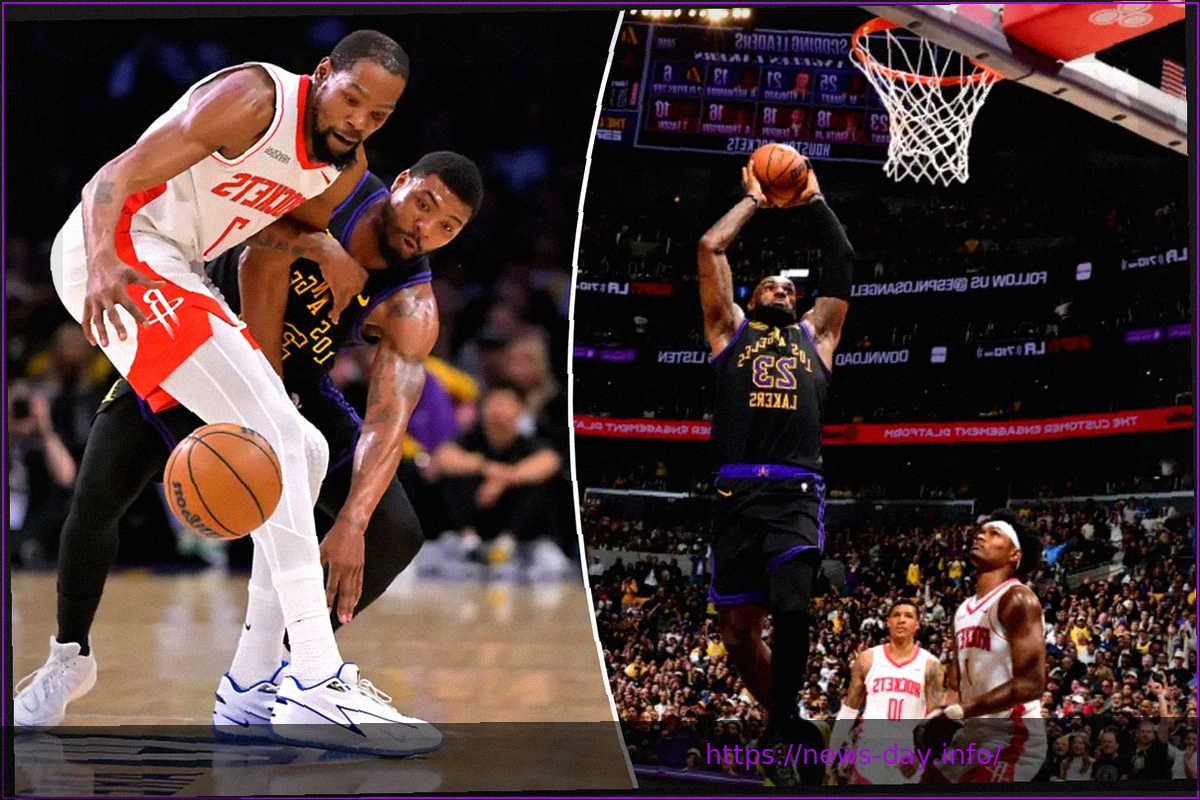 Preview Lakers Defeat Rockets, Extend Series Lead Despite Durant’s Return