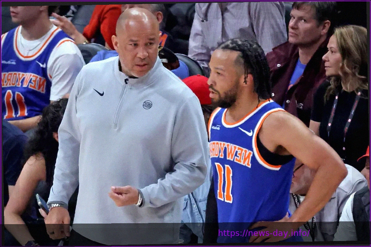 Preview Jalen Brunson Downplays Sideline Argument with Father