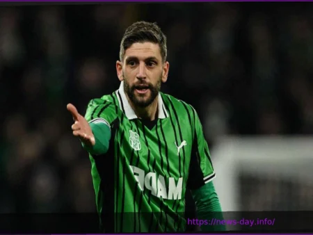 Berardi Banned for Two Matches, Will Miss Fiorentina Clash