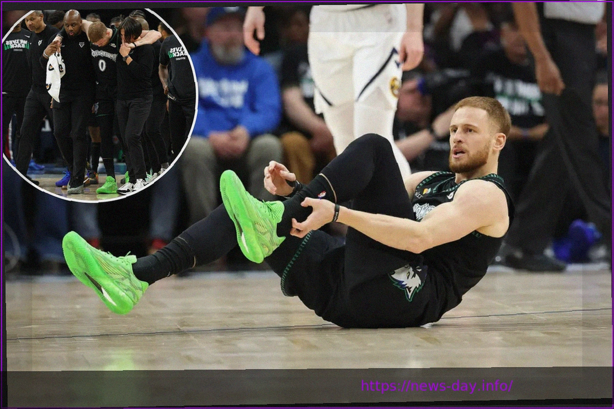 Preview Donte DiVincenzo Tears Achilles, Anthony Edwards Injured in Timberwolves’ Game 4 Setback