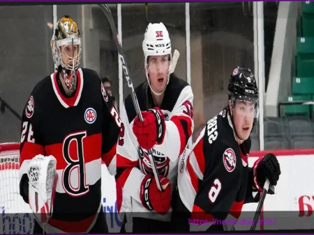 Comets Stay in Playoff Race After Shutting Out Belleville 3-0