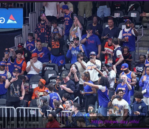 Knicks Fans Continue Road Takeovers in Atlanta: ‘A Cool Sight to See’