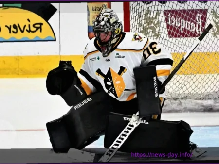 Yaniv Perets of Reading Royals Named ECHL Goaltender of the Week