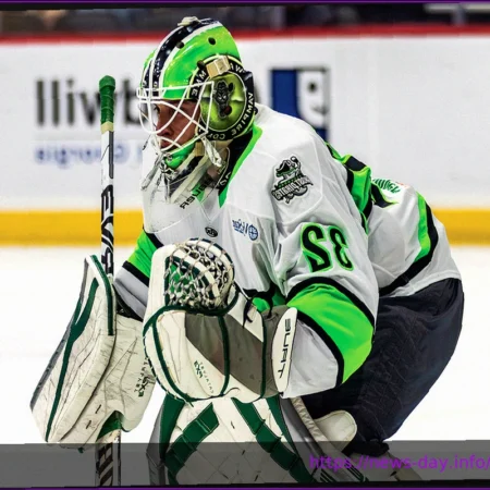 Savannah Ghost Pirates’ Vinnie Purpura Earns Warrior Hockey ECHL Goaltender of the Week Honors