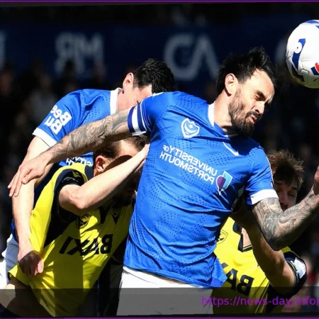 Short-Handed Portsmouth Stage Comeback to Draw with Oxford in Relegation Battle