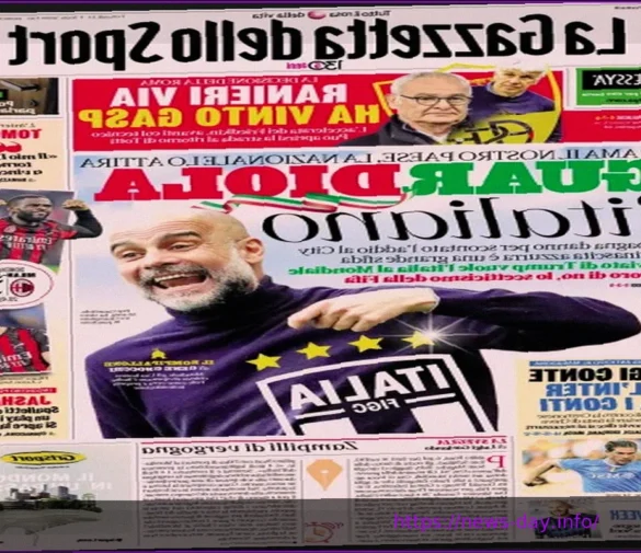 Today’s Papers: Guardiola’s Italian Interest, Ranieri Departs Roma