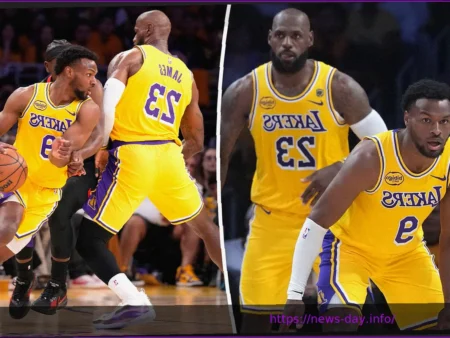 Леброн Джеймс о совместной игре с Бронни в плей-офф: «Самое безумное»