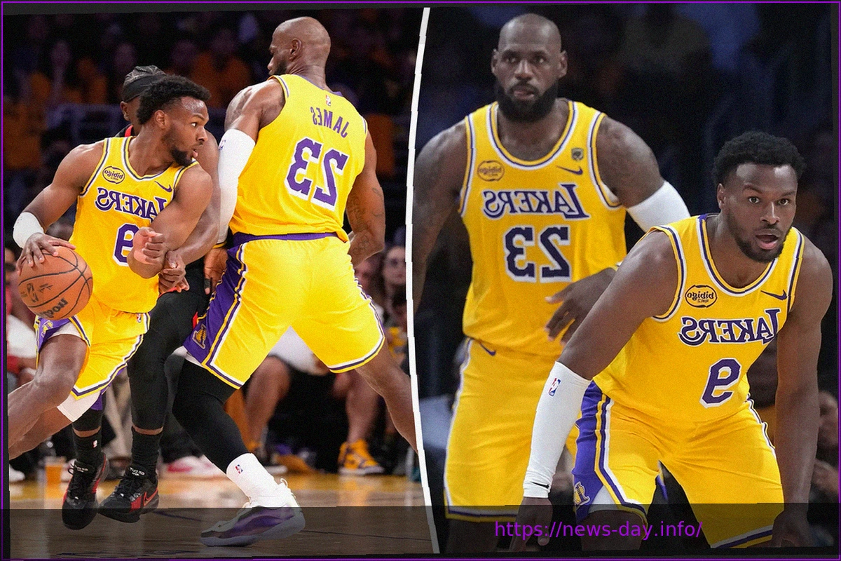 Preview Леброн Джеймс о совместной игре с Бронни в плей-офф: «Самое безумное»