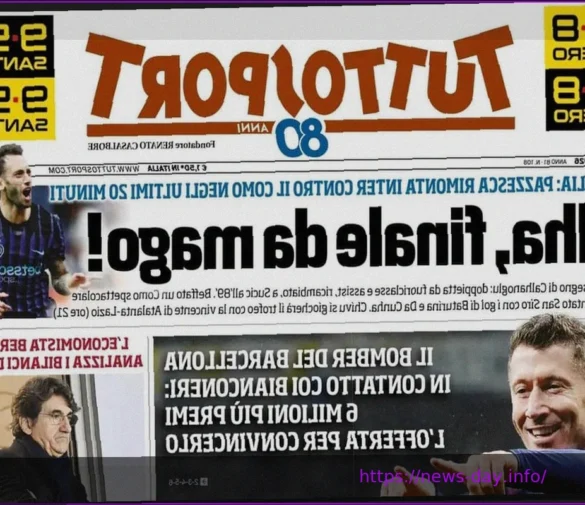 Tuttosport: “Ювентус” обходит Милан в борьбе за Левандовски