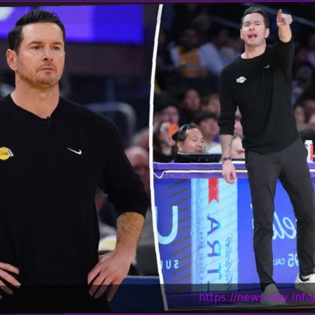 Lakers Coach J.J. Redick Dons Custom Nikes for Autism Acceptance Month
