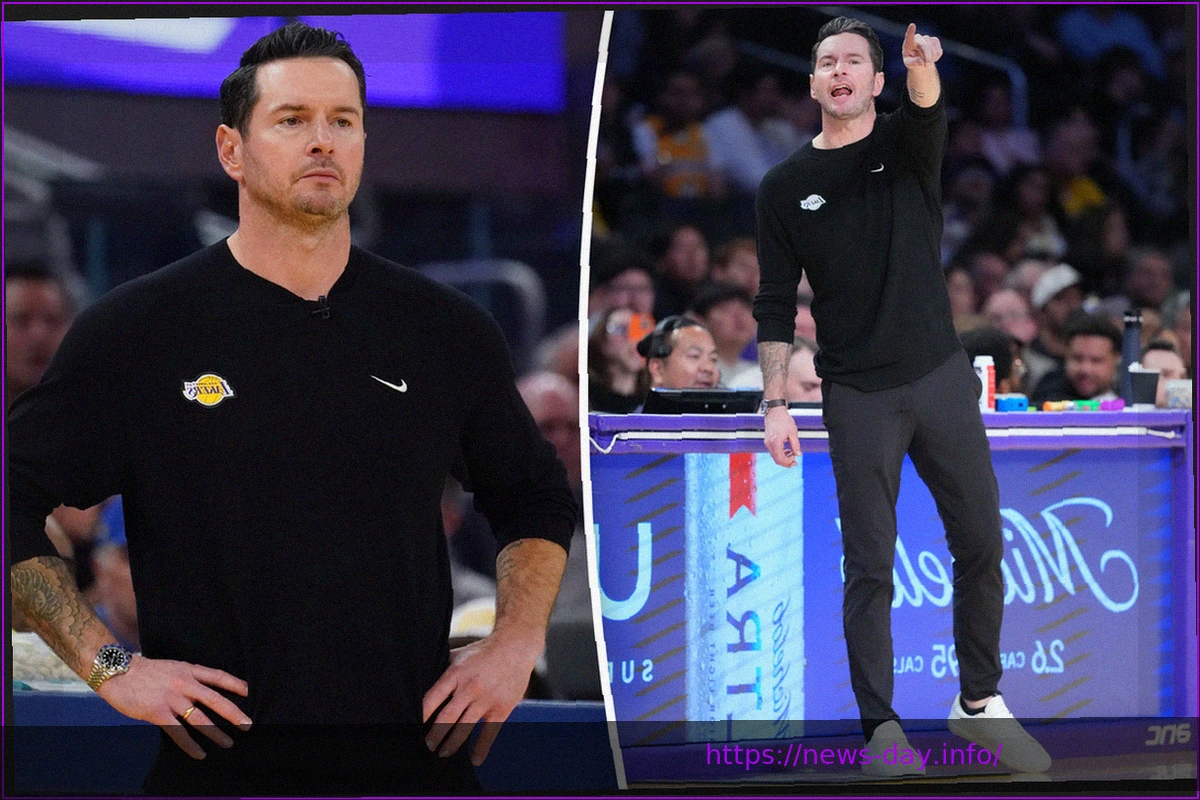 Preview Lakers Coach J.J. Redick Dons Custom Nikes for Autism Acceptance Month