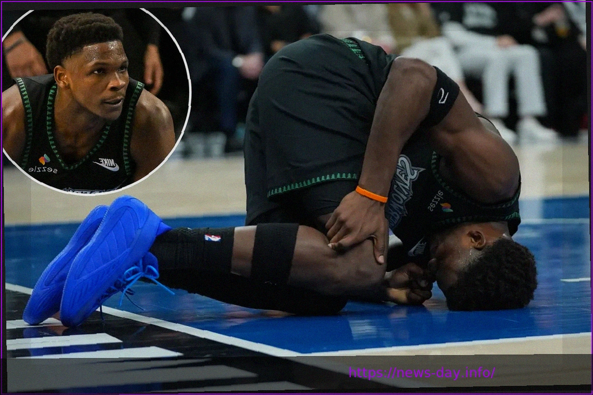 Preview Anthony Edwards out ‘weeks’ with knee injury in brutal Timberwolves playoff blow