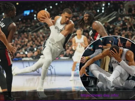 Виктор Вембаньяма в протоколе сотрясения мозга после тревожного момента в матче “Сперс”