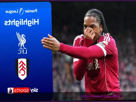 17-Year-Old Ngumoha Stars in Liverpool’s Victory Over Fulham