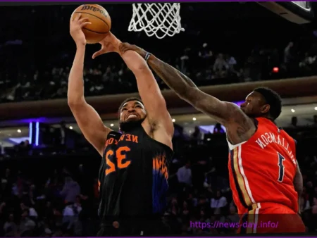 Карл-Энтони Таунс считает, что завышенные ожидания “Никс” в плей-офф — это “благословение” на этот раз