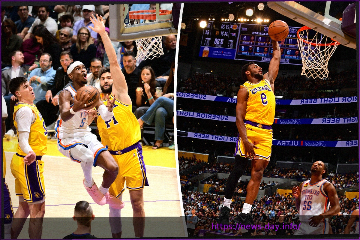 Preview Depleted Lakers fall to league-best Thunder for third straight loss