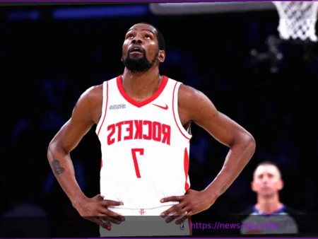 Кевин Дюрант пропустит третий матч против Лейкерс