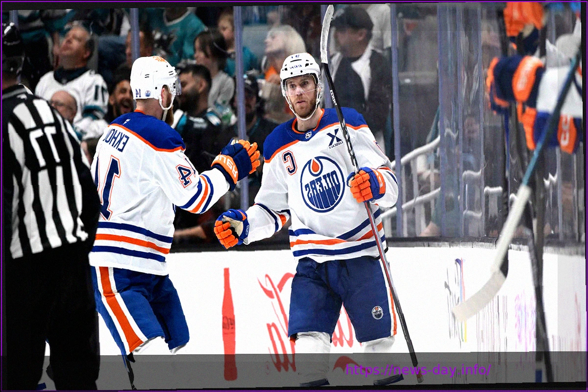 Preview Коннор Макдэвид набрал пять очков, «Ойлерз» победили «Шаркс»