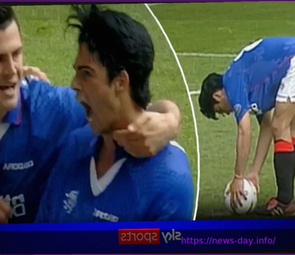 Coincidence?! Arteta brings Rangers league title via goal difference with late penalty!