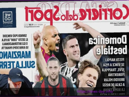 Mezzogiorno da Champions: La Lotta per l’Europa secondo Corriere dello Sport