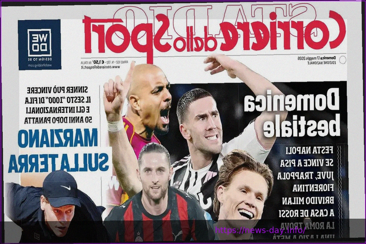Preview Mezzogiorno da Champions: La Lotta per l’Europa secondo Corriere dello Sport