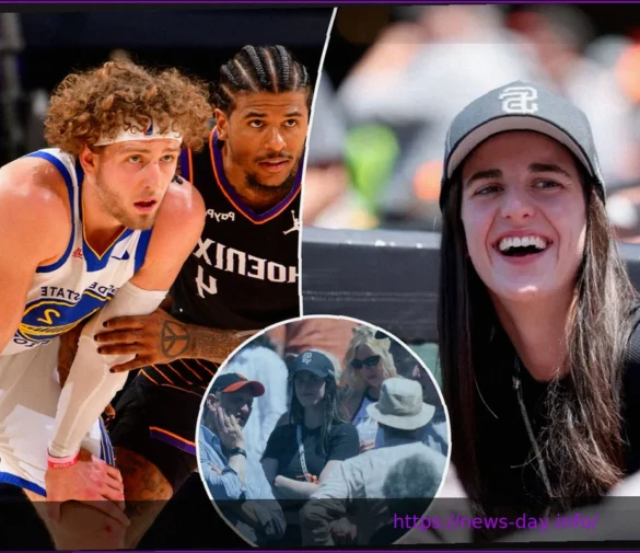Caitlin Clark Seen Chatting with Warriors’ Brandin Podziemski at Giants Game
